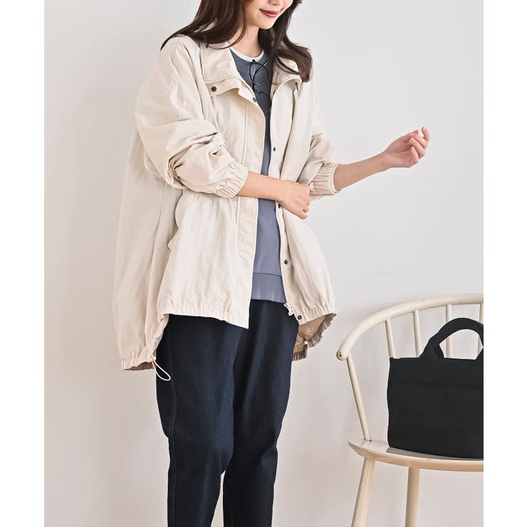 ナイロンワッシャースタンドカラーブルゾン | rps | 詳細画像3 