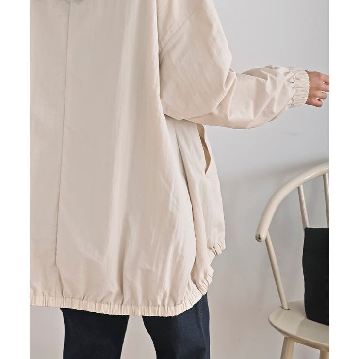 ナイロンワッシャースタンドカラーブルゾン | rps | 詳細画像7 