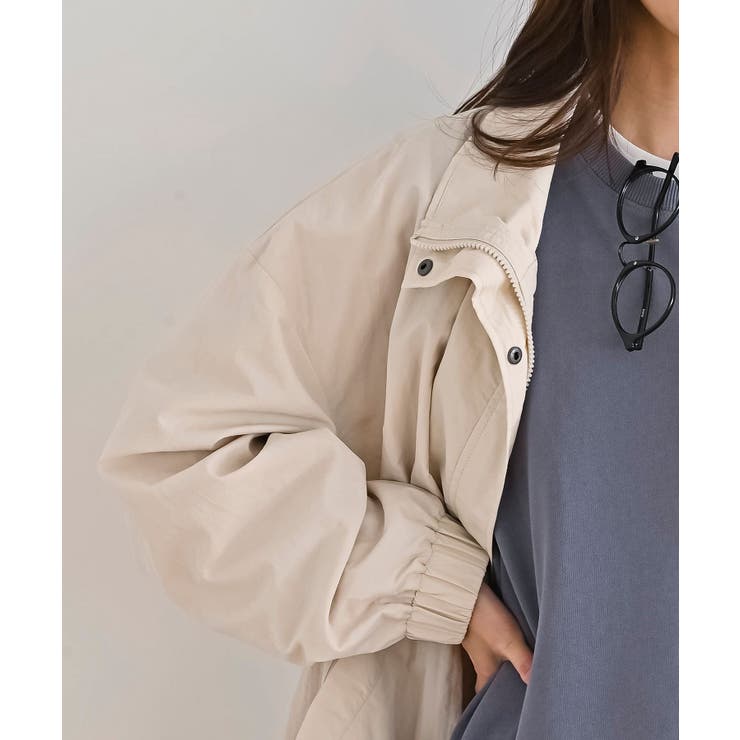 ナイロンワッシャースタンドカラーブルゾン | rps | 詳細画像9 