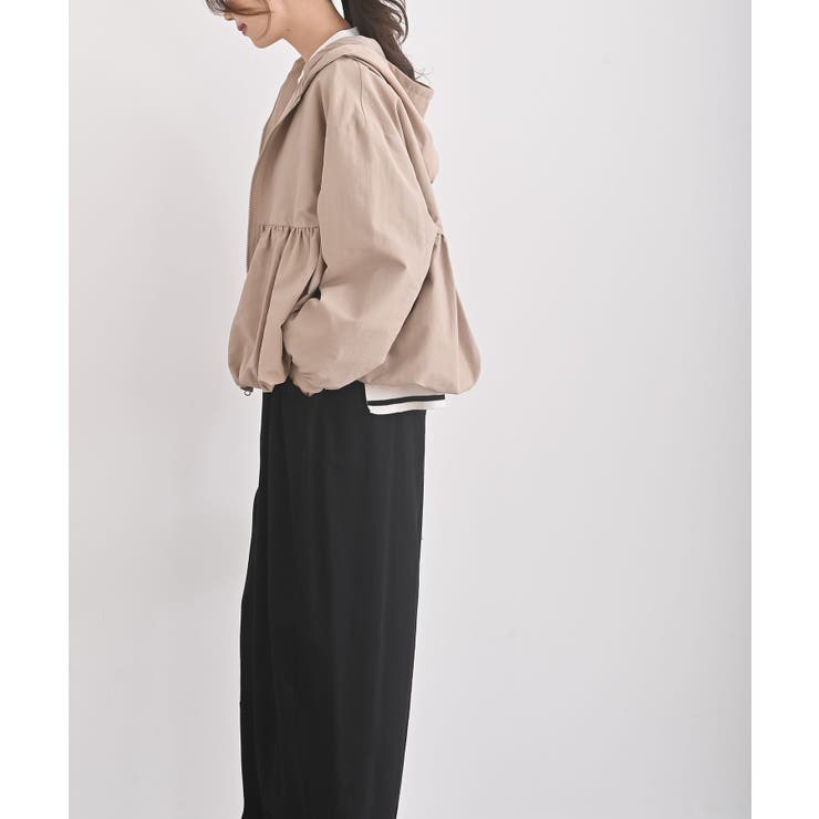 ナイロンワッシャーペプラムバルーンジャケット | rps | 詳細画像10 