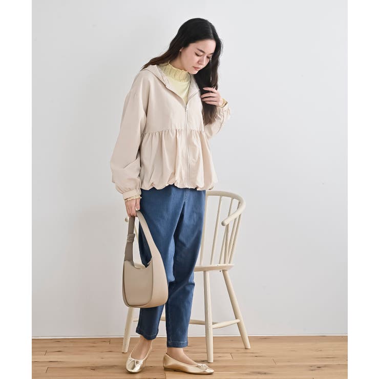 ナイロンワッシャーペプラムバルーンジャケット | rps | 詳細画像15 