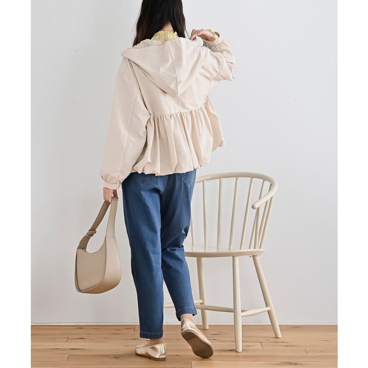 ナイロンワッシャーペプラムバルーンジャケット | rps | 詳細画像17 