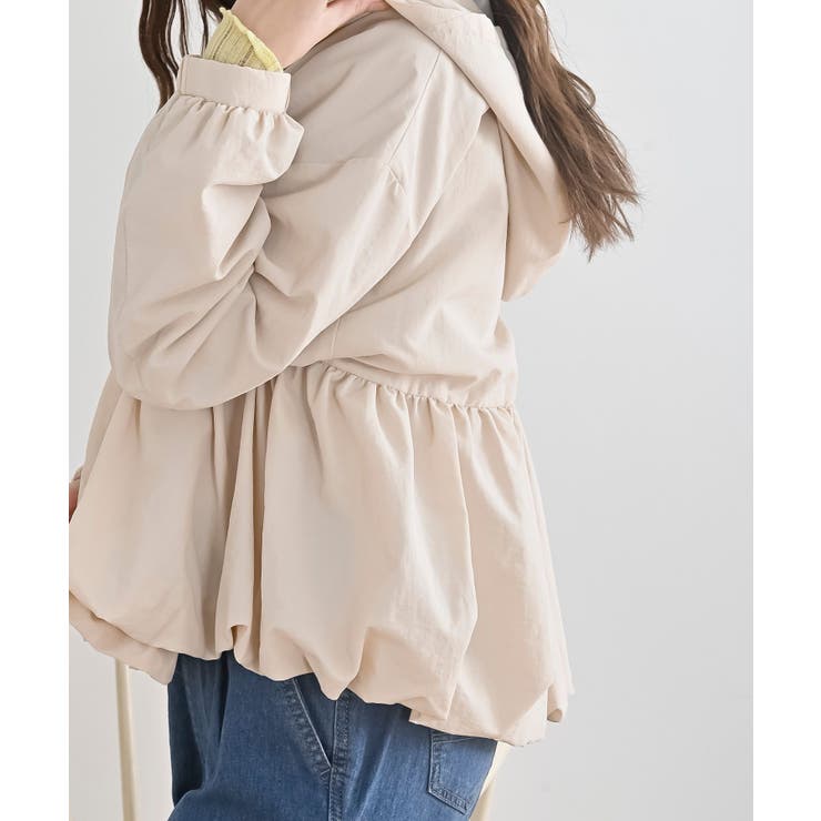 ナイロンワッシャーペプラムバルーンジャケット | rps | 詳細画像20 