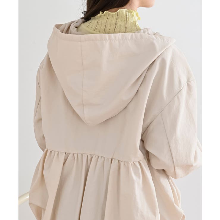 ナイロンワッシャーペプラムバルーンジャケット | rps | 詳細画像21 