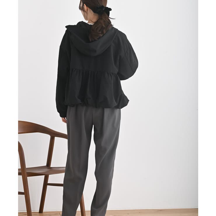 ナイロンワッシャーペプラムバルーンジャケット | rps | 詳細画像4 