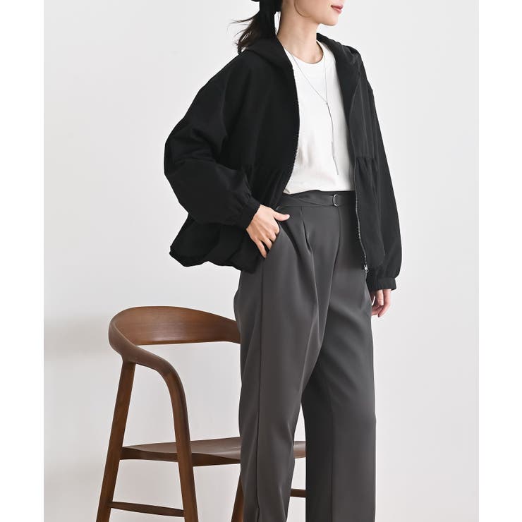 ナイロンワッシャーペプラムバルーンジャケット | rps | 詳細画像5 