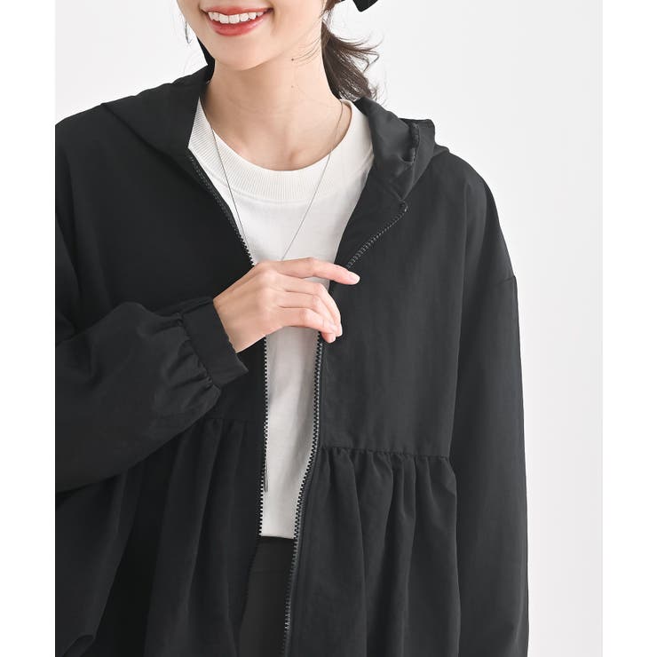 ナイロンワッシャーペプラムバルーンジャケット | rps | 詳細画像6 