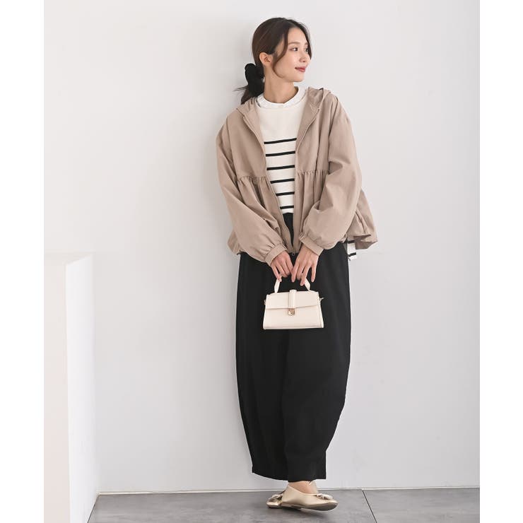 ナイロンワッシャーペプラムバルーンジャケット | rps | 詳細画像9 