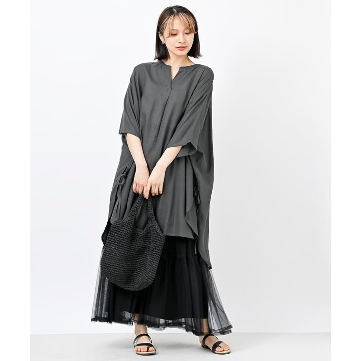 サイドリボンスキッパーブラウス | rps | 詳細画像19 