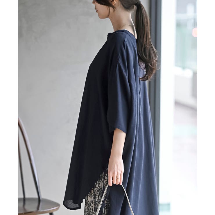 サイドリボンスキッパーブラウス | rps | 詳細画像33 