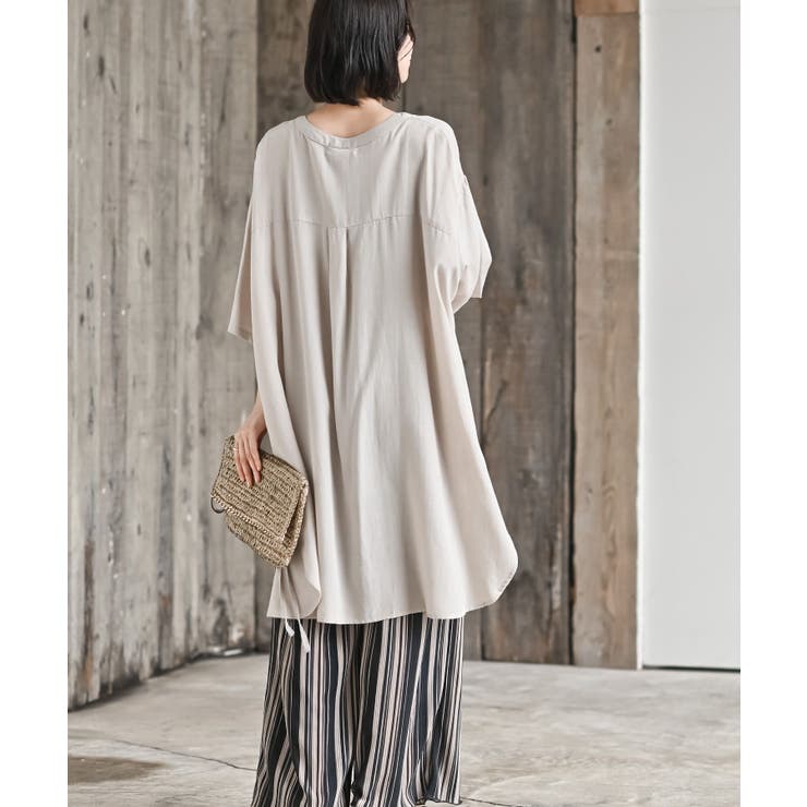 サイドリボンスキッパーブラウス | rps | 詳細画像4 