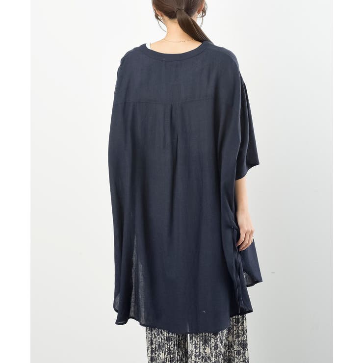 サイドリボンスキッパーブラウス | rps | 詳細画像47 