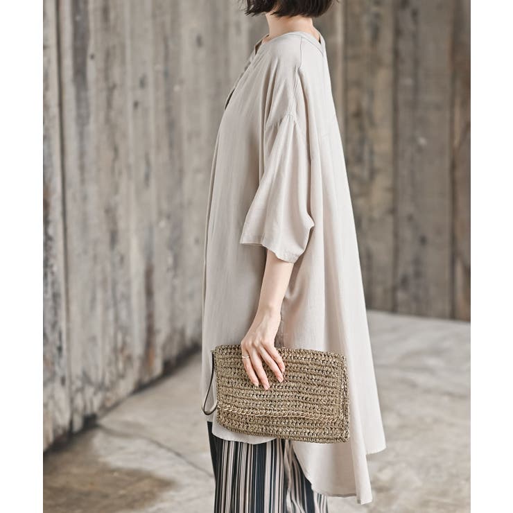 サイドリボンスキッパーブラウス | rps | 詳細画像9 