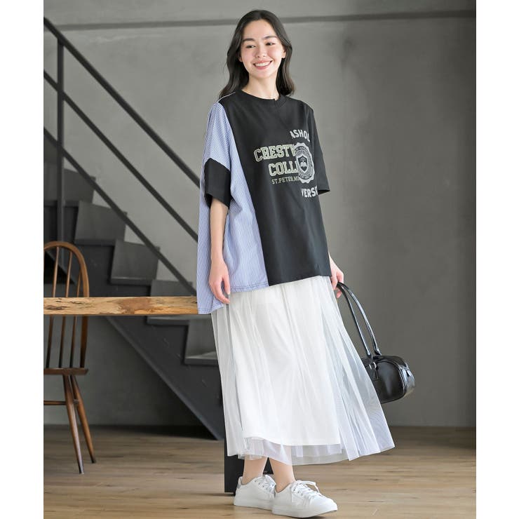 天竺リメイク風ＢＩＧＴシャツ | rps | 詳細画像10 