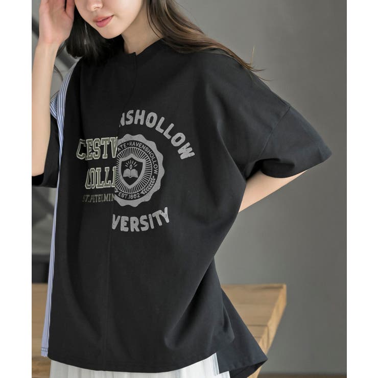 天竺リメイク風ＢＩＧＴシャツ | rps | 詳細画像14 