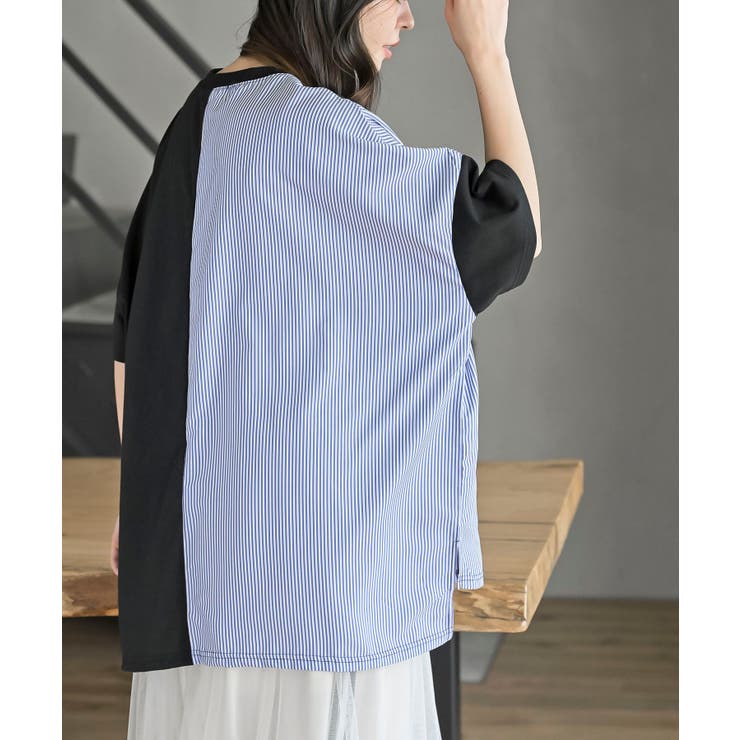 天竺リメイク風ＢＩＧＴシャツ | rps | 詳細画像16 