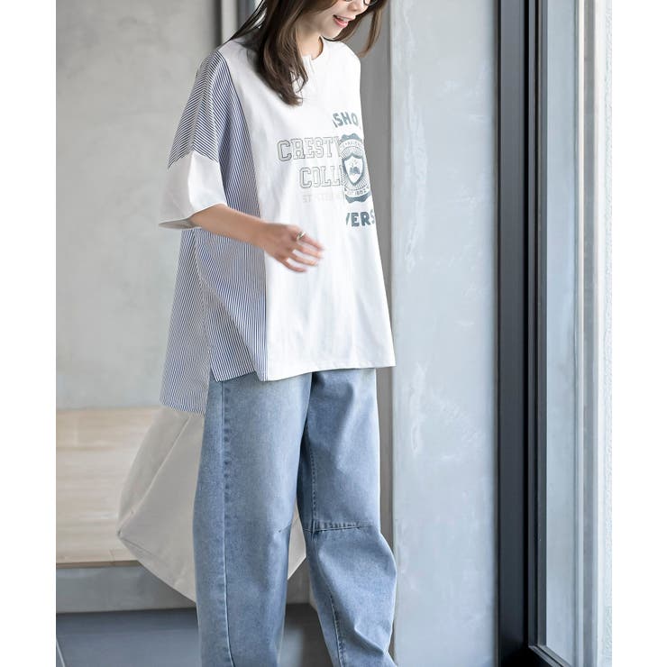 天竺リメイク風ＢＩＧＴシャツ | rps | 詳細画像5 