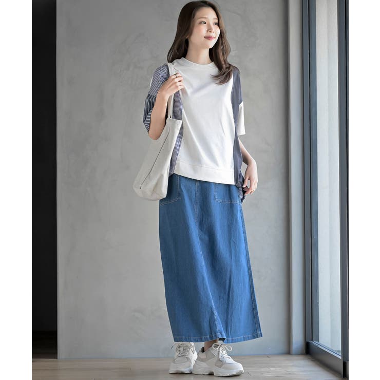 天竺パッチワークコクーンプルオーバー | rps | 詳細画像2 