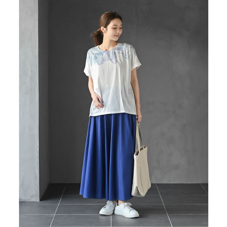 リボンプリントタックＴシャツ | rps | 詳細画像2 