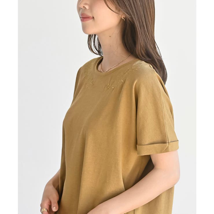 タック刺繍Ｔシャツ | rps | 詳細画像23 