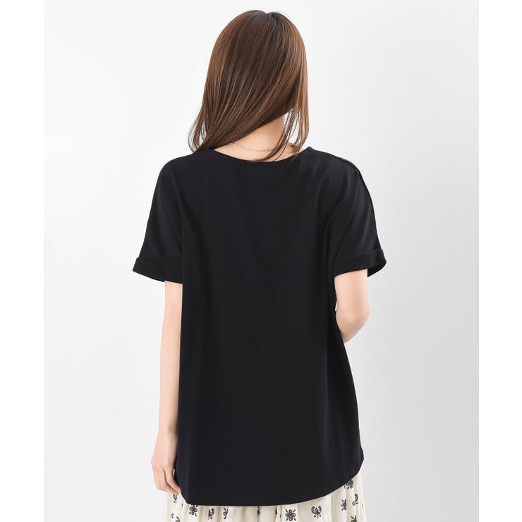 タック刺繍Ｔシャツ | rps | 詳細画像27 