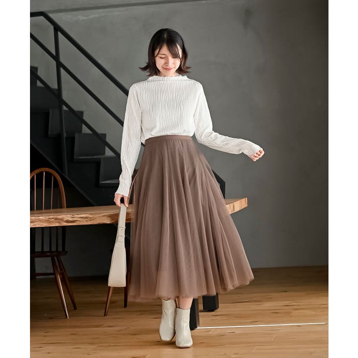 ウェーブジャガードハイネックカットソー | rps | 詳細画像10 