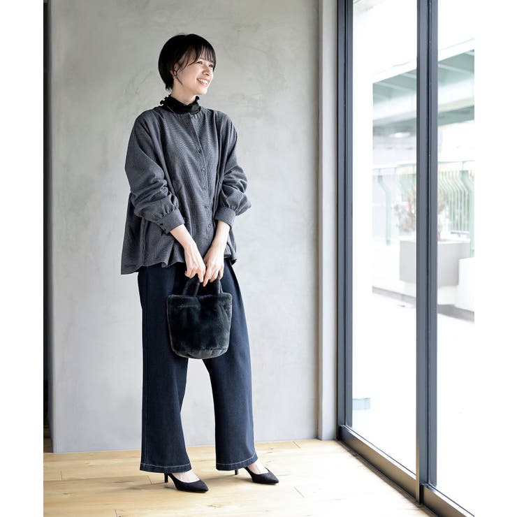 起毛リブメロータートルカットソー | rps | 詳細画像21 