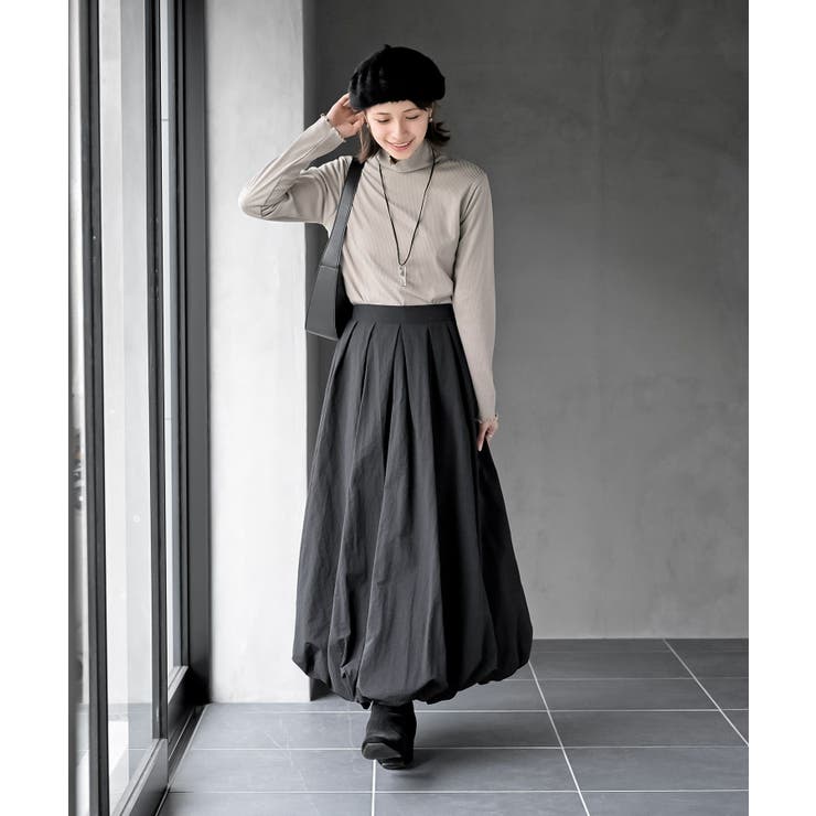 起毛リブメロータートルカットソー | rps | 詳細画像22 