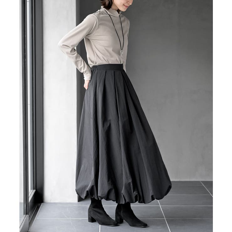 起毛リブメロータートルカットソー | rps | 詳細画像25 