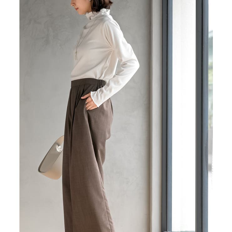 起毛リブメロータートルカットソー | rps | 詳細画像3 