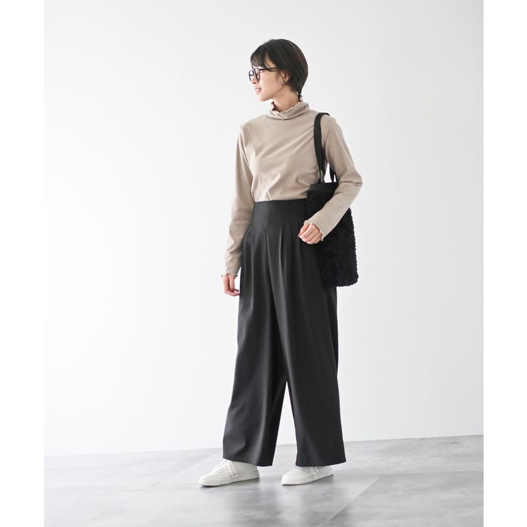 起毛リブメロータートルカットソー | rps | 詳細画像30 