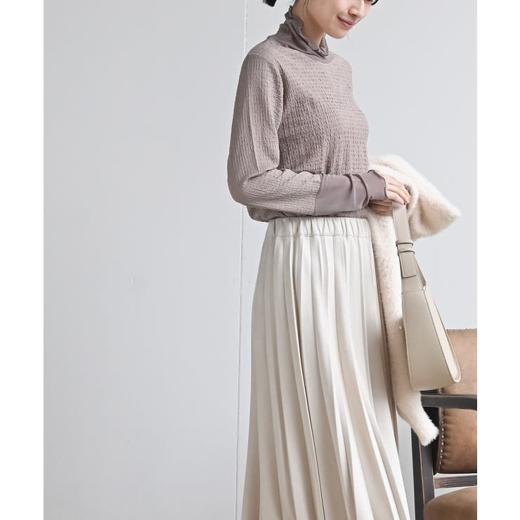 カットシャーリングメッシュ切替プルオーバー | rps | 詳細画像3