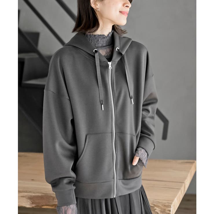 CHACグレー | ダンボールドルマンジップパーカー | rps