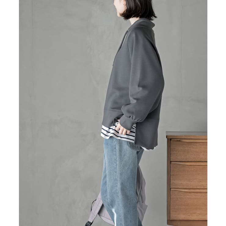 レイヤーネックラグランスリーブプルオーバー | rps | 詳細画像11 