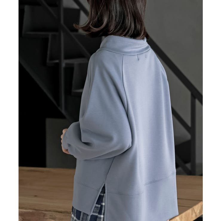 レイヤーネックラグランスリーブプルオーバー | rps | 詳細画像23 