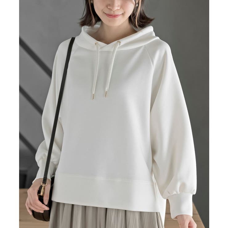 アイボリー | レイヤーネックラグランスリーブプルオーバー | rps