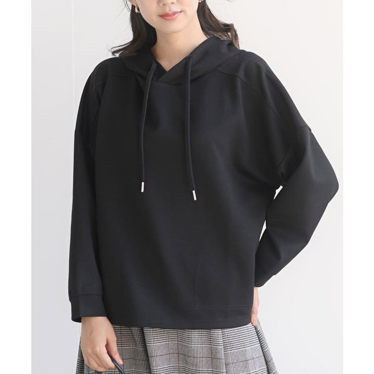 ブラック | ダンボール変形ポケ付ドルマンパーカー | rps