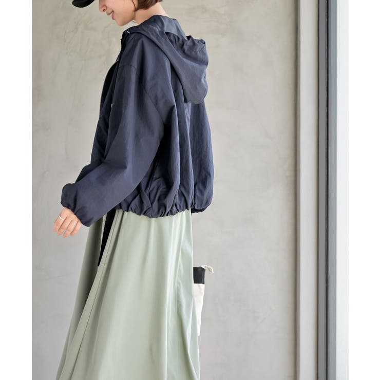 ナイロンバルーンフードジップブルゾン | rps | 詳細画像11 