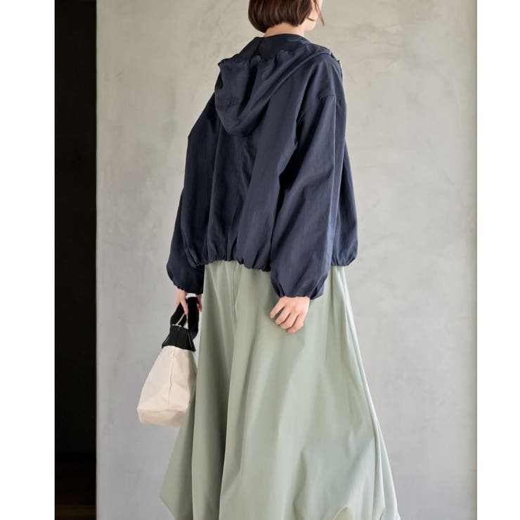 ナイロンバルーンフードジップブルゾン | rps | 詳細画像12 