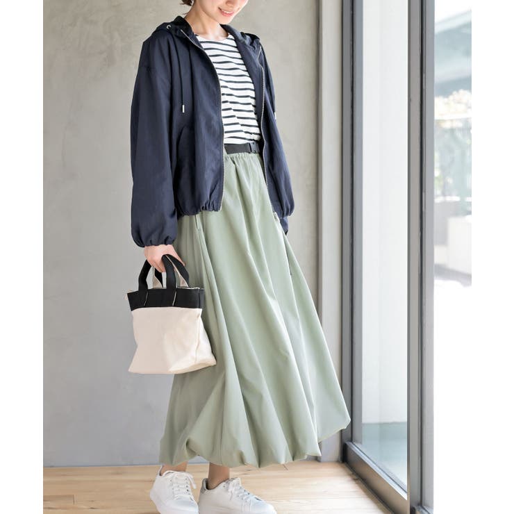 ナイロンバルーンフードジップブルゾン | rps | 詳細画像13 