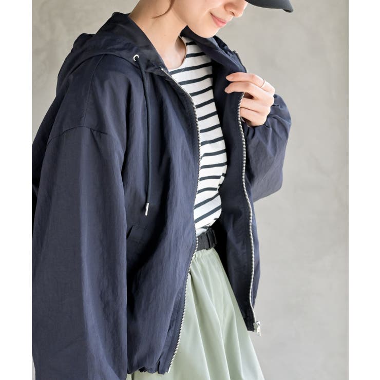 ナイロンバルーンフードジップブルゾン | rps | 詳細画像15 