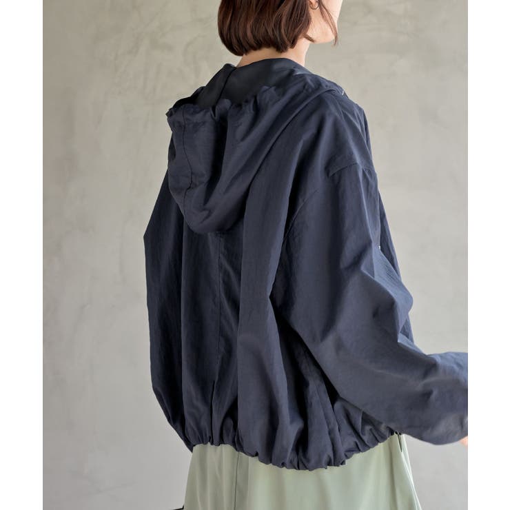 ナイロンバルーンフードジップブルゾン | rps | 詳細画像16 