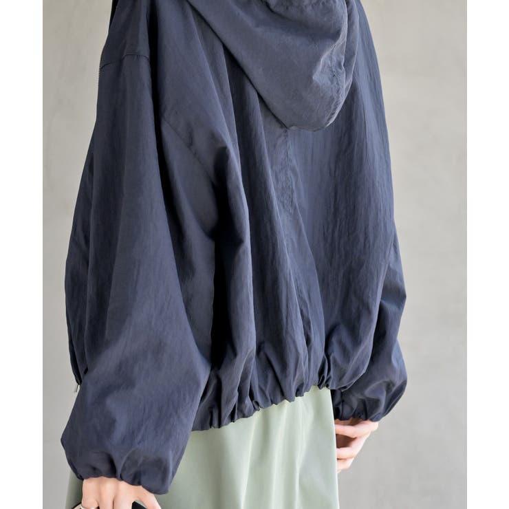 ナイロンバルーンフードジップブルゾン | rps | 詳細画像17 