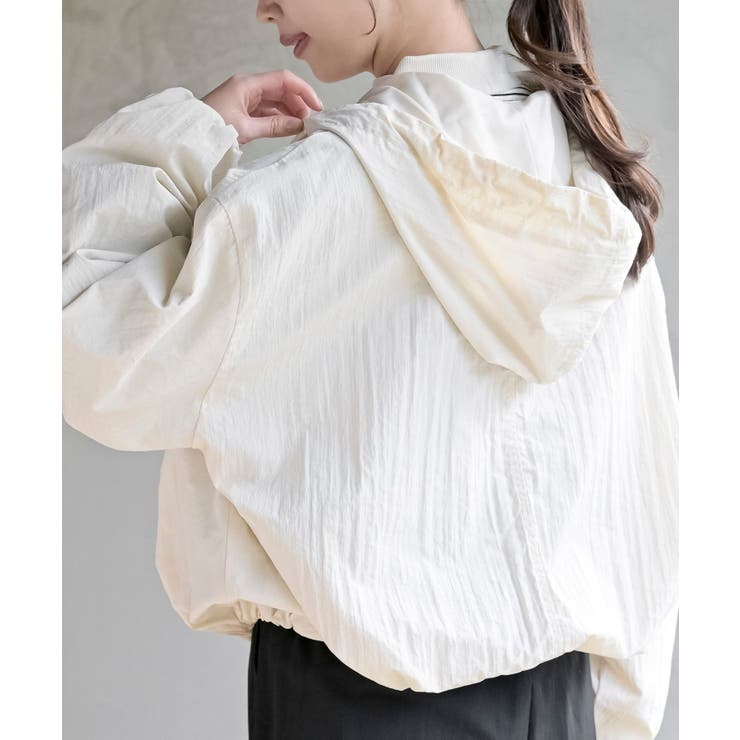 ナイロンバルーンフードジップブルゾン | rps | 詳細画像24 