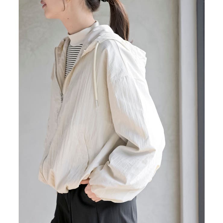 ナイロンバルーンフードジップブルゾン | rps | 詳細画像25 