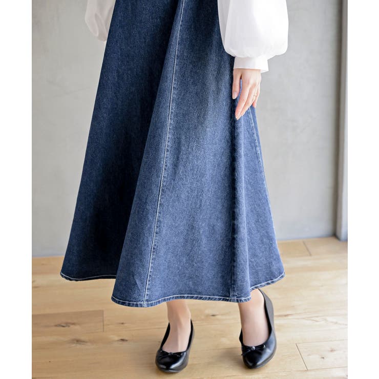 デニムブルゾン×キャミワンピースセットアップ | rps | 詳細画像18 