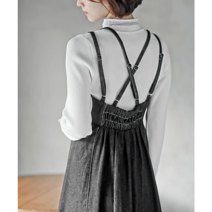 デニムブルゾン×キャミワンピースセットアップ | rps | 詳細画像29 