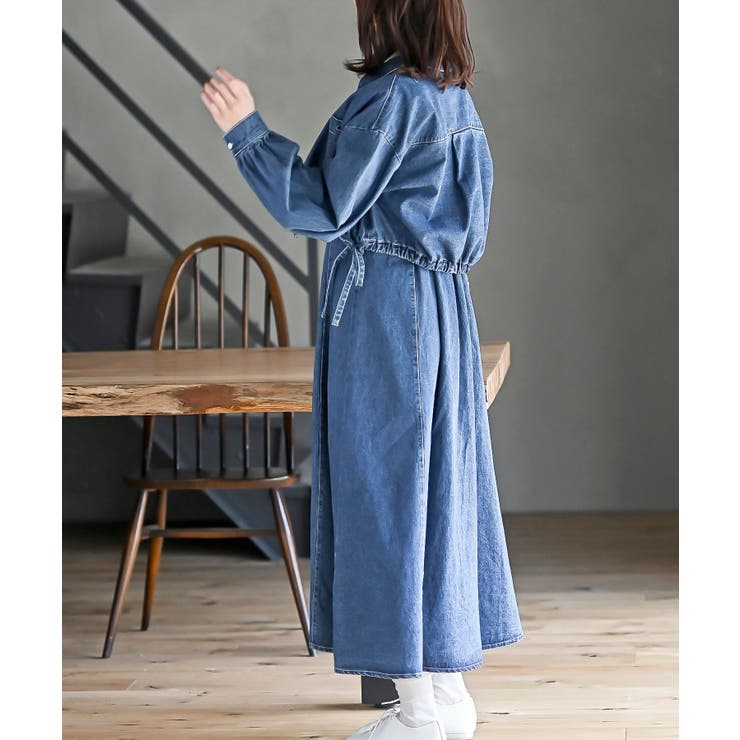 デニムブルゾン×キャミワンピースセットアップ | rps | 詳細画像35 