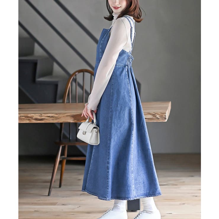 デニムブルゾン×キャミワンピースセットアップ | rps | 詳細画像41 