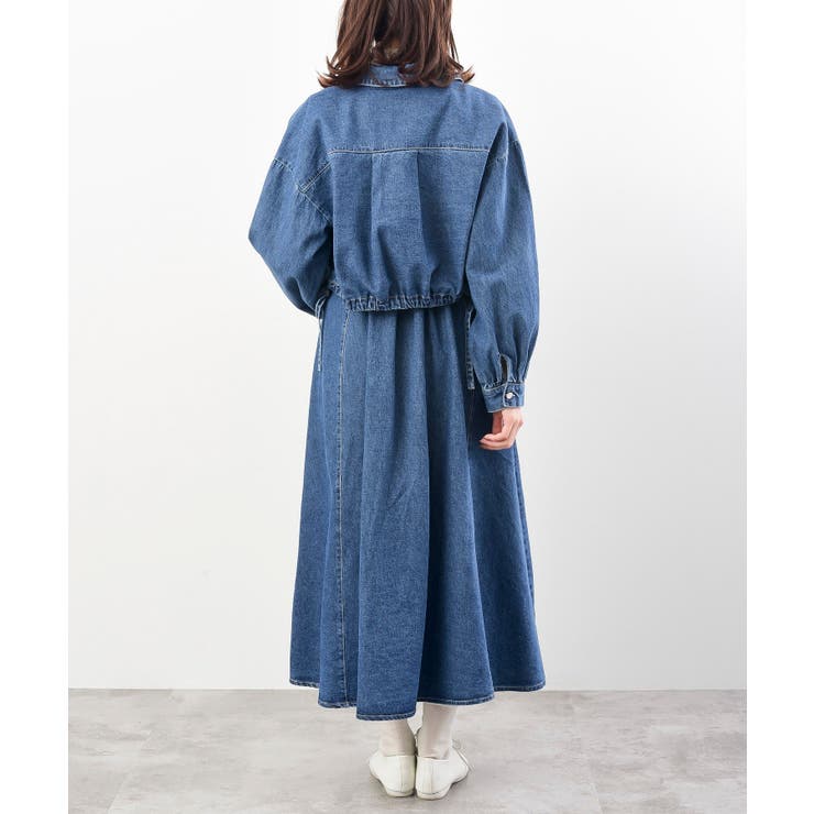 デニムブルゾン×キャミワンピースセットアップ | rps | 詳細画像47 